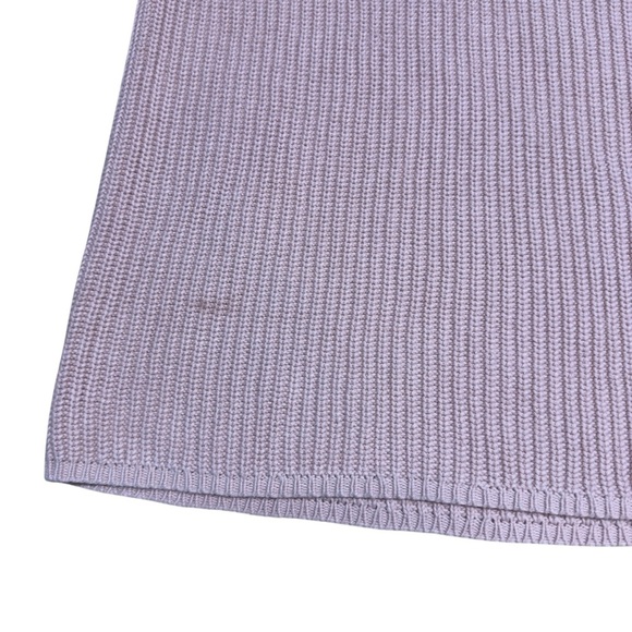 Jenni Kayne Fisherman Knit Sweater In Blush Cotton Oversized Ribbed Crewneck XXL - Picture 15 of 16